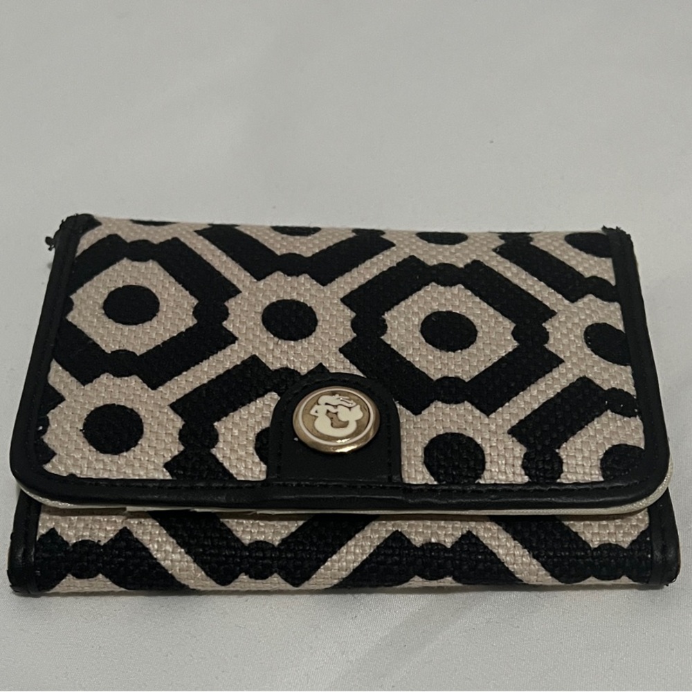 Spartina - NWOT - Chic Black and Cream Women's Wallet